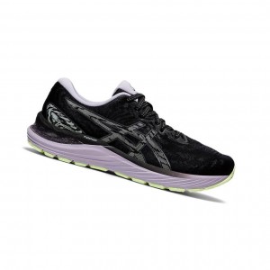 Black Women's Asics GEL-CUMULUS 23 Running Shoes | 601-MJZTBV