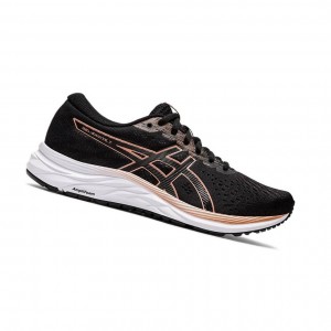 Black Women's Asics GEL-EXCITE 7 Running Shoes | 853-CTWHAI