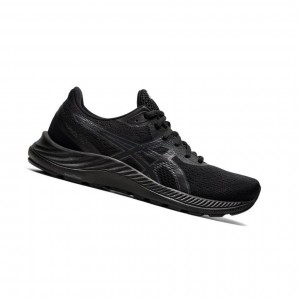 Black Women's Asics GEL-EXCITE 8 Running Shoes | 037-YOFSVI