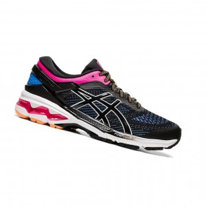 Black Women's Asics GEL-KAYANO 26 Running Shoes | 637-OVBDLG