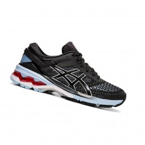 Black Women's Asics GEL-KAYANO 26 Running Shoes | 174-TPNWUX