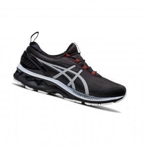 Black Women's Asics GEL-KAYANO 27 AWL Running Shoes | 890-PVSNEI