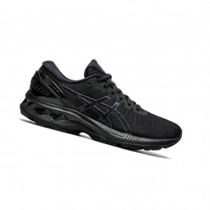 Black Women's Asics GEL-KAYANO 27 Running Shoes | 850-OZIBDY