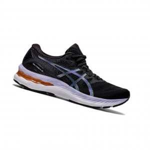 Black Women's Asics GEL-NIMBUS 23 Running Shoes | 712-YKLRVF