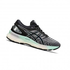 Black Women's Asics GEL-NIMBUS LITE Running Shoes | 473-ICHETV