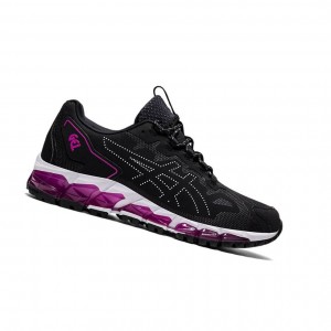 Black Women's Asics GEL-QUANTUM 360 6 Sneakers | 428-XVEHRP