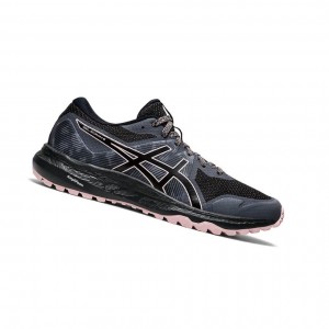 Black Women's Asics GEL-SCRAM 6 Trail Running Shoes | 470-PAFBDI