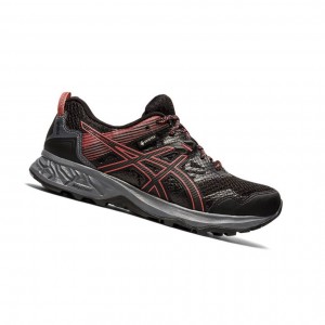 Black Women's Asics GEL-SONOMA 5 G-TX trail Trail Running Shoes | 461-PTEXFM