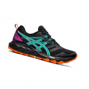 Black Women's Asics GEL-SONOMA 6 Trail Running Shoes | 780-RPFIWY