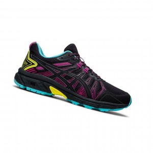 Black Women's Asics GEL-VENTURE 7 Trail Running Shoes | 093-WHGZEF