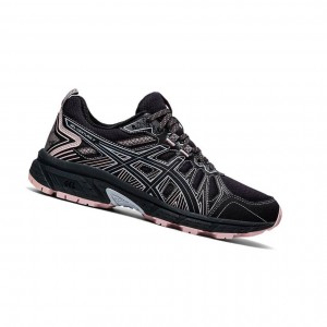 Black Women's Asics GEL-VENTURE 7 Trail Running Shoes | 835-PMDZJL