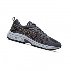 Black Women's Asics GEL-VENTURE 7 Trail Running Shoes | 918-LMZDHX