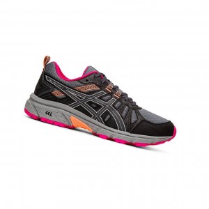Black Women's Asics GEL-VENTURE 7 Trail Trail Running Shoes | 275-JHQZMK