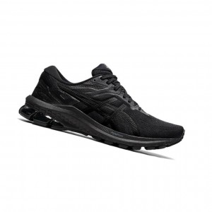 Black Women's Asics GT-1000 Running Shoes | 094-QJKLZE