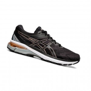 Black Women's Asics GT-2000 8 Wide Running Shoes | 105-WZUXVD