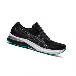 Black Women's Asics GT-2000 Running Shoes | 643-NAKFGY