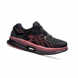 Black Women's Asics METARIDE Running Shoes | 469-LOYXVI