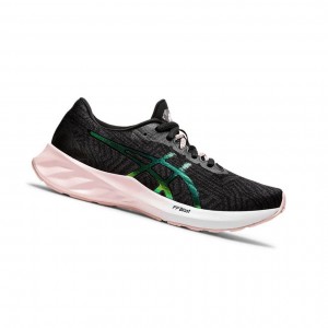 Black Women's Asics ROADBLAST Running Shoes | 524-MHSBIN