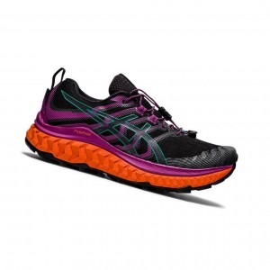 Black Women's Asics TRABUCO MAX Trail Running Shoes | 251-TNRQOA