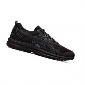 Black Women's Asics versatile TRAIL SCOUT Wide Trail Running Shoes | 429-JLWCFY