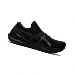Black / Black Men's Asics GEL-KAYANO 29 (4E) Running Shoes | 394-HBKZUL