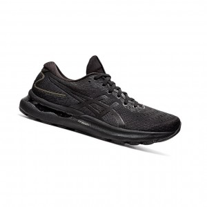Black / Black Men's Asics GEL-NIMBUS 24 Running Shoes | 142-IOZVDQ