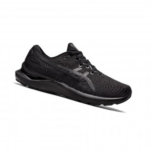 Black / Black Women's Asics GEL-CUMULUS 24 Running Shoes | 795-OKNWBH