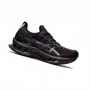 Black / Black Women's Asics KINSEI BLAST Running Shoes | 374-KAVXEH