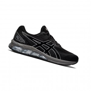Black / Clay Grey Men's Asics GEL-QUANTUM 180 VII Sneakers | 146-QSDEUL