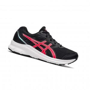 Black / Electric Red Kids' Asics JOLT 3 GS Running Shoes | 421-IUTHVK