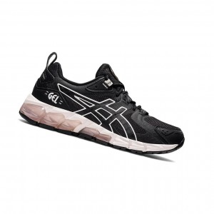 Black / Ginger Peach Women's Asics GEL-QUANTUM 180 Sneakers | 365-ZOVQKI
