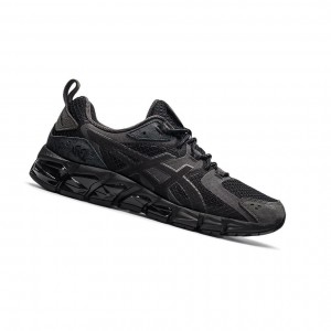 Black / Graphite Grey Men's Asics GEL-QUANTUM 180 Sneakers | 120-LDJARV
