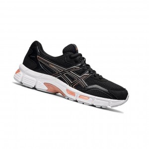 Black / Rose Gold Women's Asics GEL-JOG MC Sneakers | 198-FRXNLA