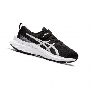 Black / White Kids' Asics NOVABLAST 2 PS Running Shoes | 879-RWGSYK