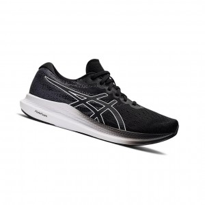 Black / White Men's Asics EvoRide 3 Running Shoes | 067-UPEBVN