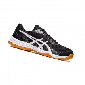 Black / White Men's Asics UPCOURT 5 Volleyball Shoes | 634-PQSZHA