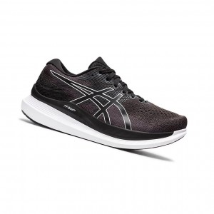 Black / White Women's Asics GlideRide 3 Running Shoes | 509-LHIPVE