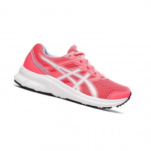 Blazing Coral / White Kids' Asics JOLT 3 GS Running Shoes | 408-LGAUWX