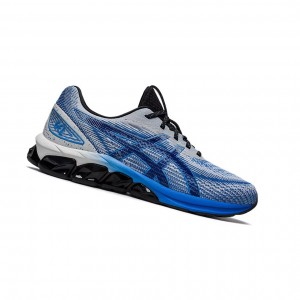 Blue Coast / Glacier Grey Men's Asics GEL-QUANTUM 180 VII Sneakers | 842-OBACPY