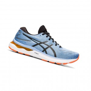 Blue Harmony / Blue Bliss Men's Asics GEL-NIMBUS 24 Running Shoes | 870-QVWIZO