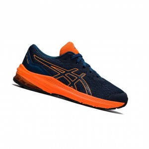 Blue Kids' Asics GT-1000 11 GS Running Shoes | 045-XJCHQT