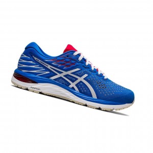 Blue Men's Asics GEL-CUMULUS 21 Retro Tokyo Running Shoes | 089-UDTBPA