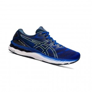 Blue Men's Asics GEL-NIMBUS 23 Running Shoes | 649-TSQFZR