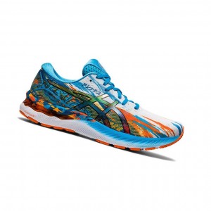 Blue Men's Asics GEL-NIMBUS 23 Running Shoes | 354-YWMQXV