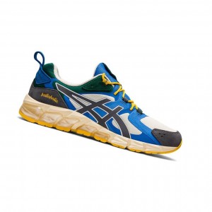 Blue Men's Asics GEL-QUANTUM 180 Sneakers | 695-PBSNRA