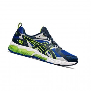Blue Men's Asics GEL-QUANTUM Sneakers | 892-LXJWSV