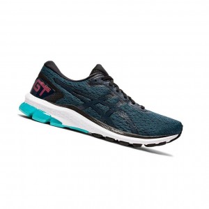 Blue Men's Asics GT-1000 9 Running Shoes | 179-JYKDNV