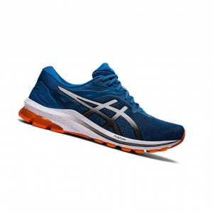 Blue Men's Asics GT-1000 Extra Wide Running Shoes | 132-BPAGZK