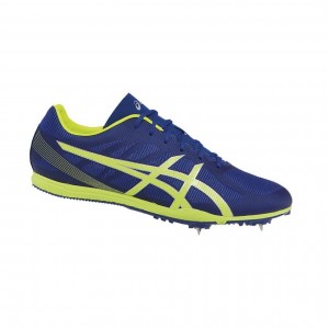 Blue Men's Asics HEAT CHASER Track Shoes | 197-EHYBZI
