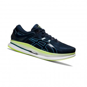 Blue Men's Asics METARIDE Running Shoes | 492-BOZWKP